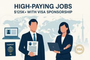 $125K+ USA Jobs Offering Visa Sponsorship for Skilled Workers